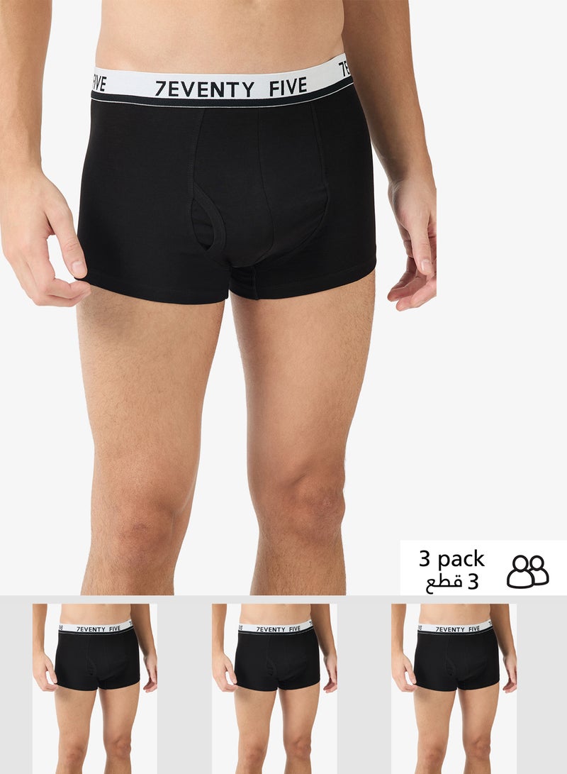 Seventy Five Basics Pack of 3 Boxer Briefs - Image 1